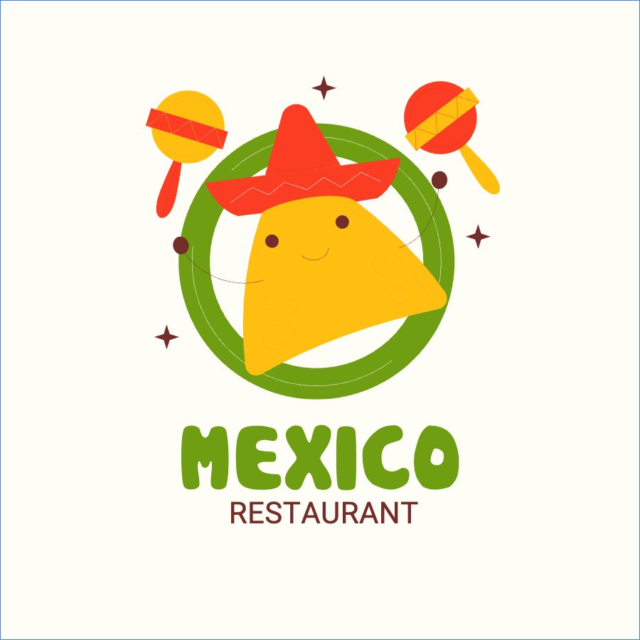 Mẫu Logo Đồ ăn, food, thực phẩm, ẩm thực, món ăn, F&B, thức ăn, mexixo food — LayerPic