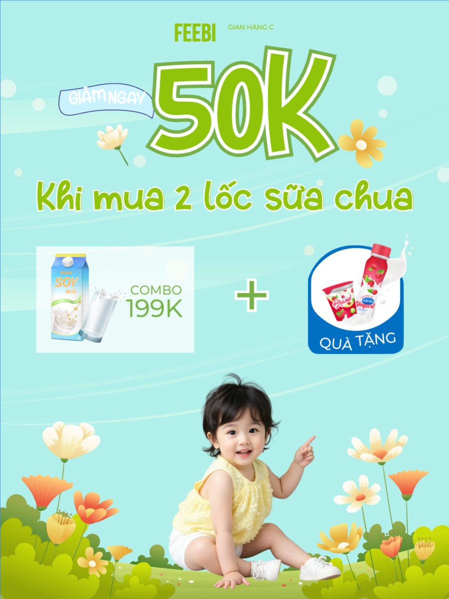 Mẫu Banner dọc Quốc tế thiếu nhi, 1/6, trẻ em, quảng cáo, giảm giá, ưu đãi, sale, nước uống, drink — LayerPic