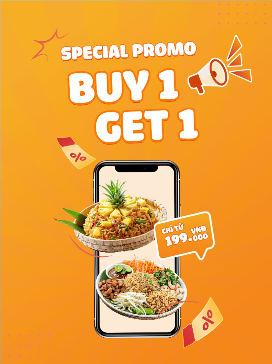 Mẫu Banner dọc Giảm giá, sale, đồ ăn, food, thực phẩm, ẩm thực, món ăn, F&B, thức ăn — LayerPic