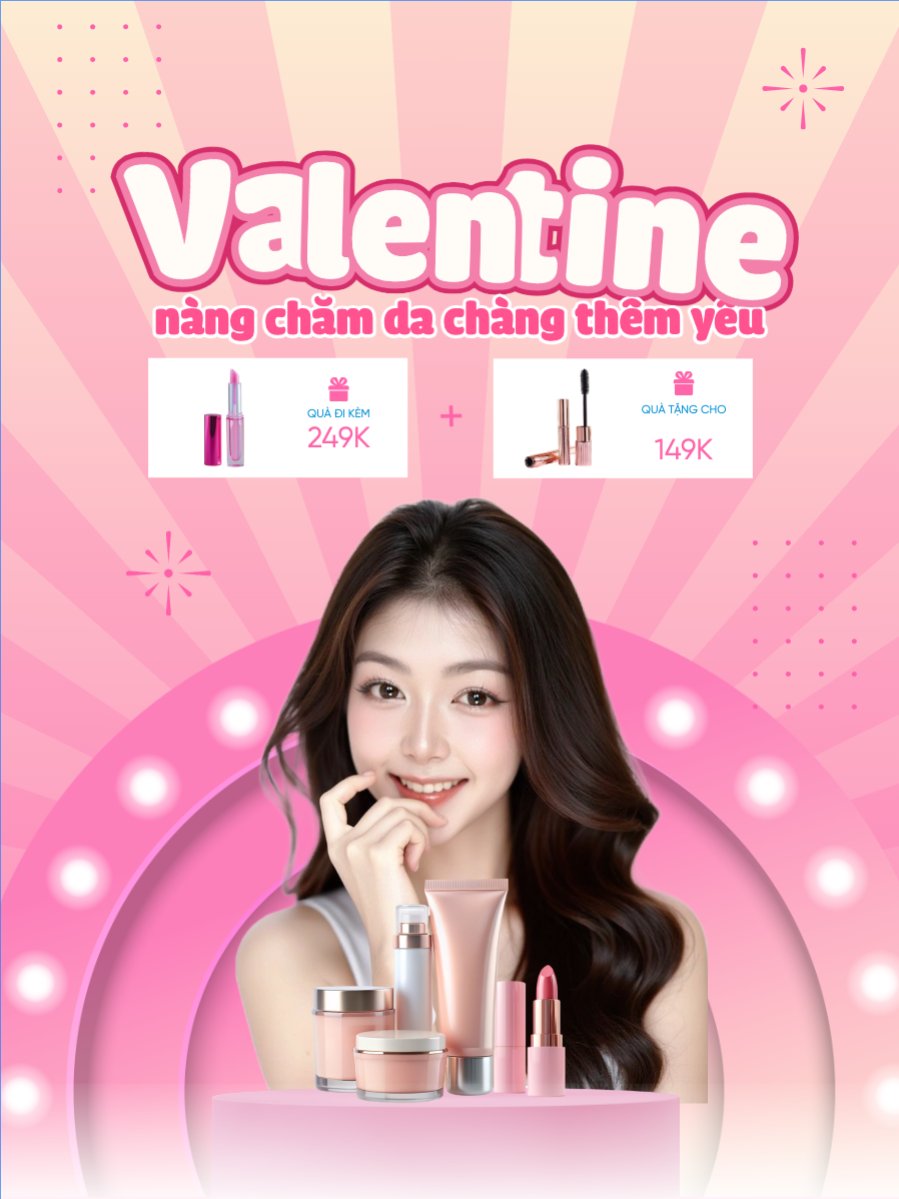 Valentine, lễ tình nhân, sale, giảm giá, spa, beauty, làm đẹp, thẩm mỹ