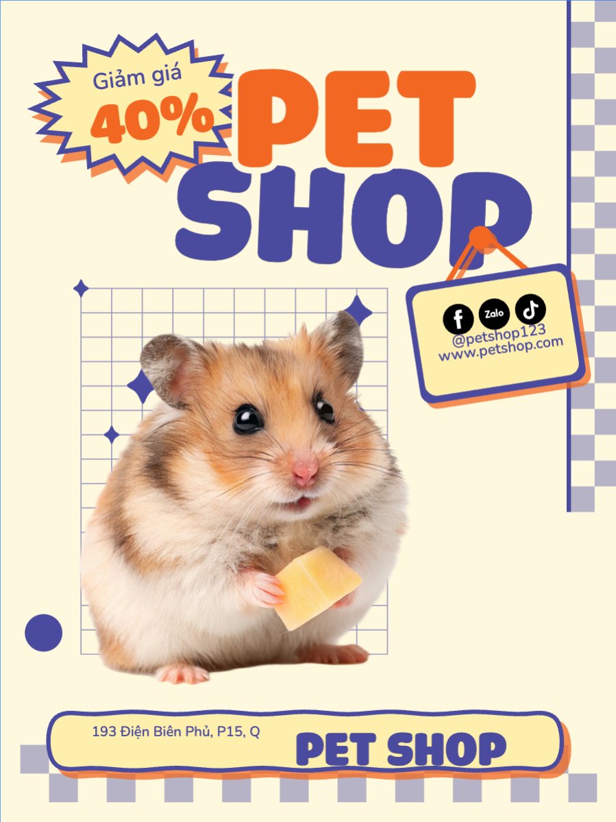 Mẫu Banner dọc Giảm giá, sale, pet, thú cưng, thú nuôi, động vật, animal — LayerPic