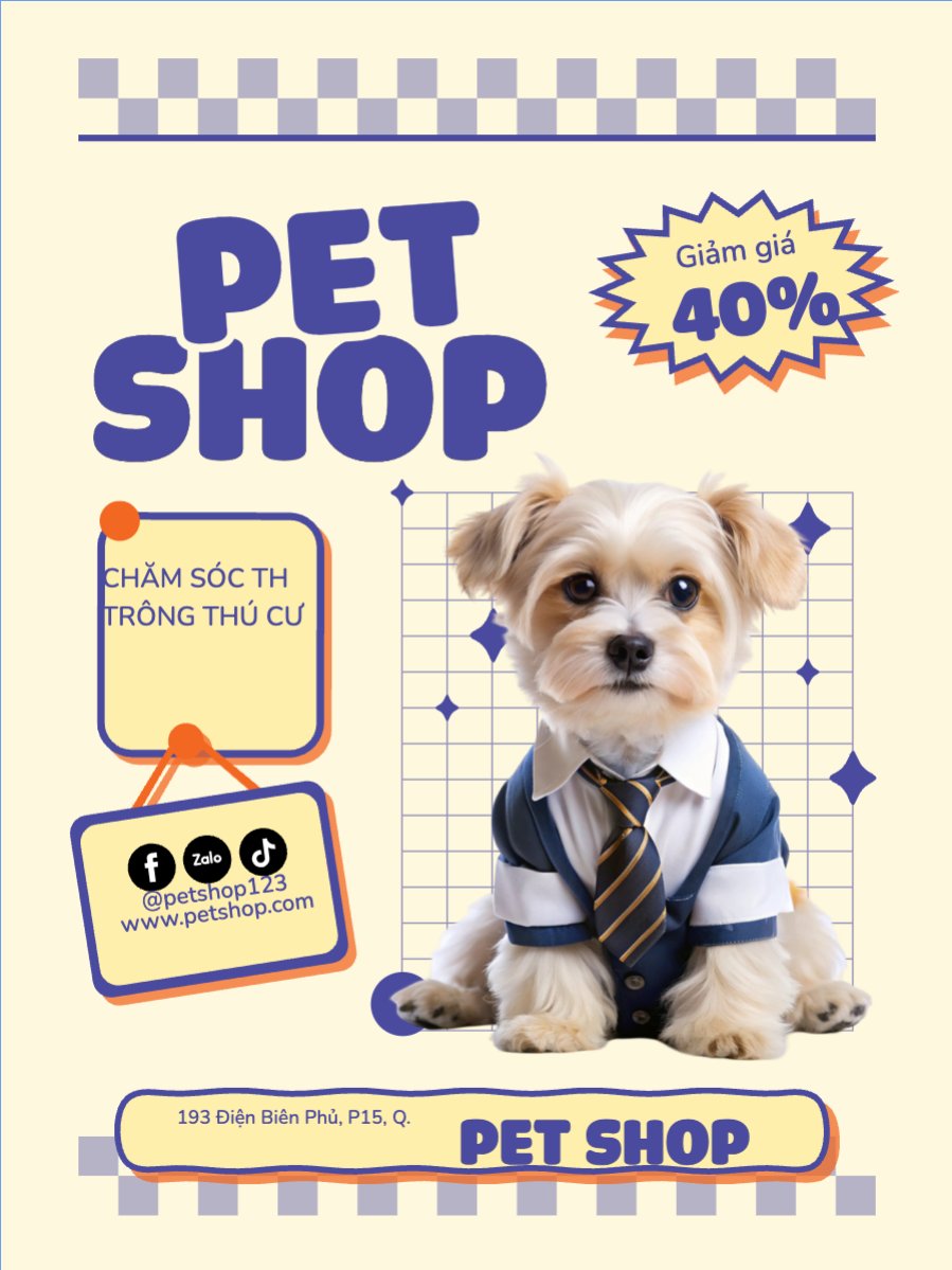 Mẫu Banner dọc Giảm giá, sale, pet, thú cưng, thú nuôi, động vật, animal — LayerPic