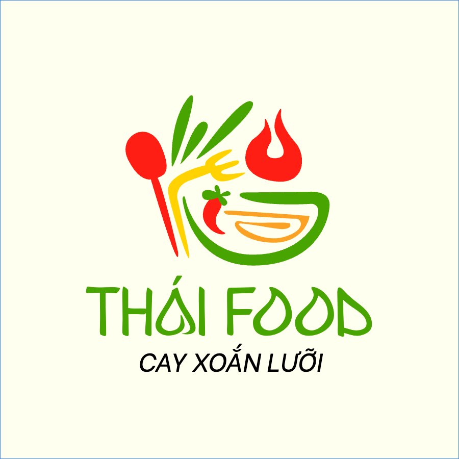 Mẫu Logo Đồ ăn, food, thực phẩm, ẩm thực, món ăn, F&B, thức ăn,thai food — LayerPic