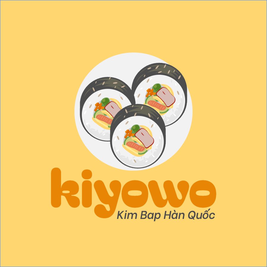Mẫu Logo Đồ ăn, food, thực phẩm, ẩm thực, món ăn, F&B, thức ăn,kimbap, gimbap, món hàn — LayerPic