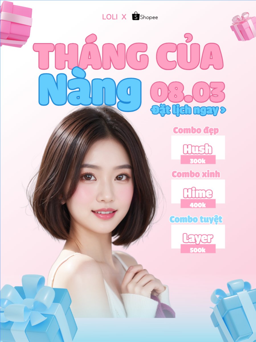 Mẫu Banner dọc Valentine, lễ tình nhân, 14/02, sự kiện, event, làm đẹp, beauty, thời trang — LayerPic