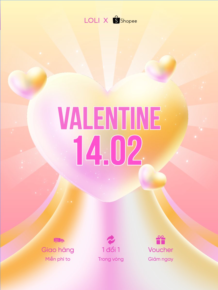 Mua sắm, giảm giá, sale, valentine, lễ tình nhân, sự kiện, event, thời trang