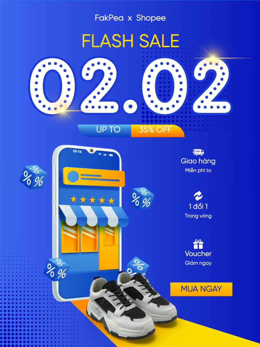 Mẫu Banner dọc Giày, shoes, thời trang, fashion, công nghệ, giải trí — LayerPic
