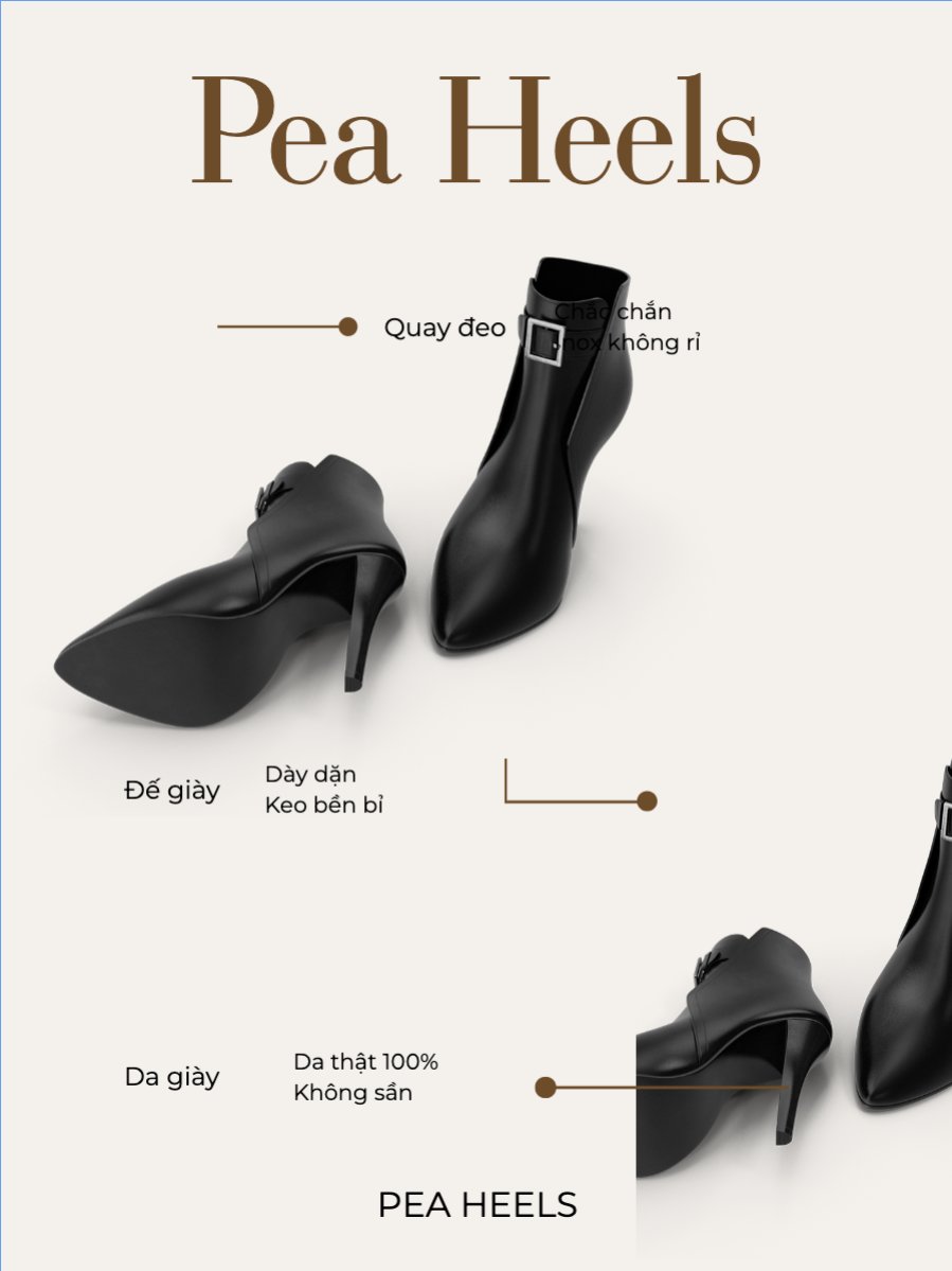 Mẫu Banner dọc Giày, giày da, giày boots, cao gót, fashion, thời trang, shose, phụ kiện — LayerPic