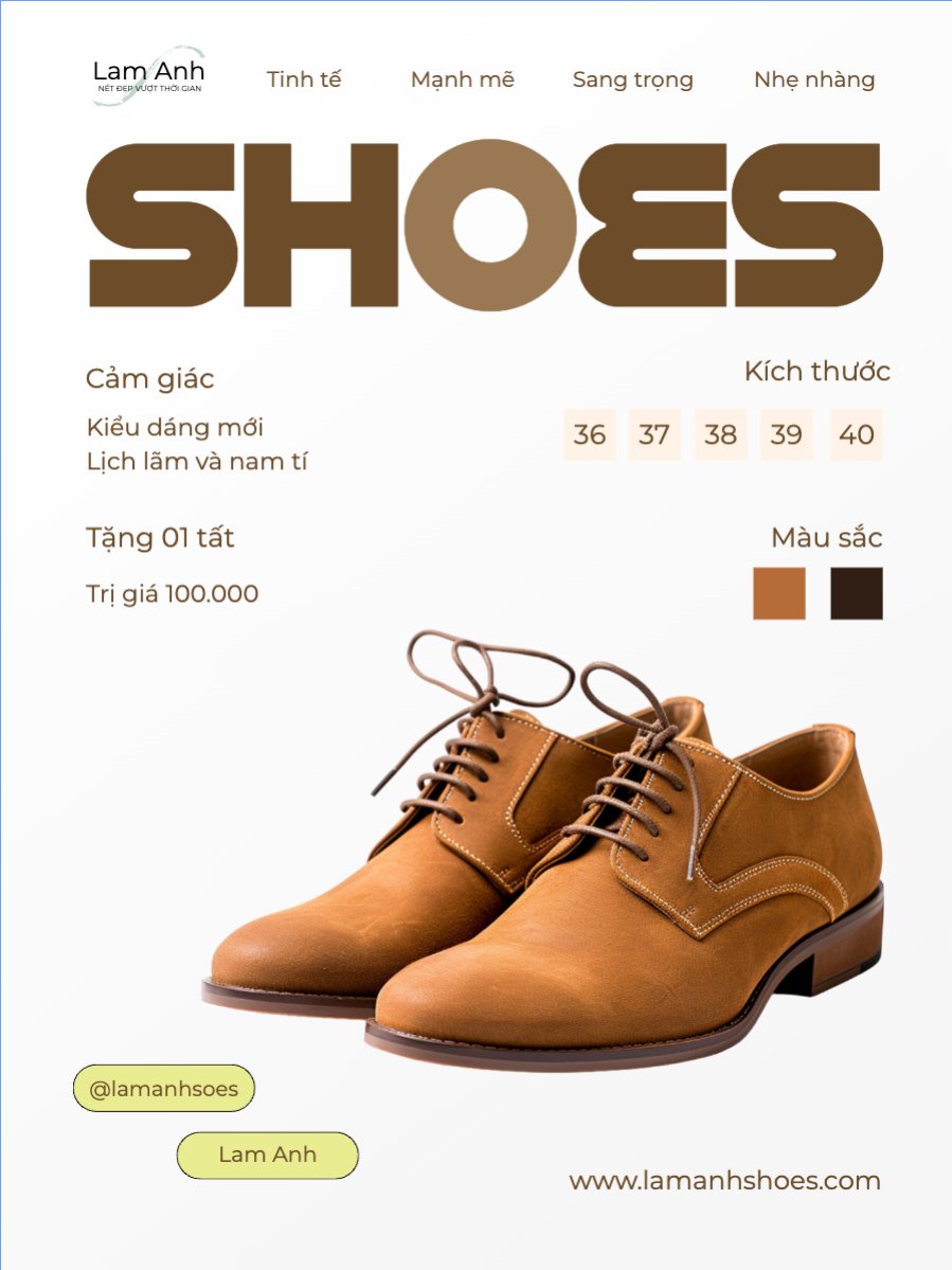 Mẫu Banner dọc Giày, giày da, giày boots, boots, fashion, thời trang, shose, phụ kiện — LayerPic