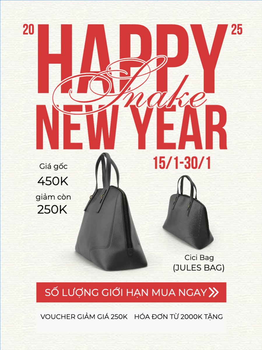 Mẫu Banner dọc Túi xách, bag, fashion, thời trang, quần áo, trang phục, clothes, outfit — LayerPic