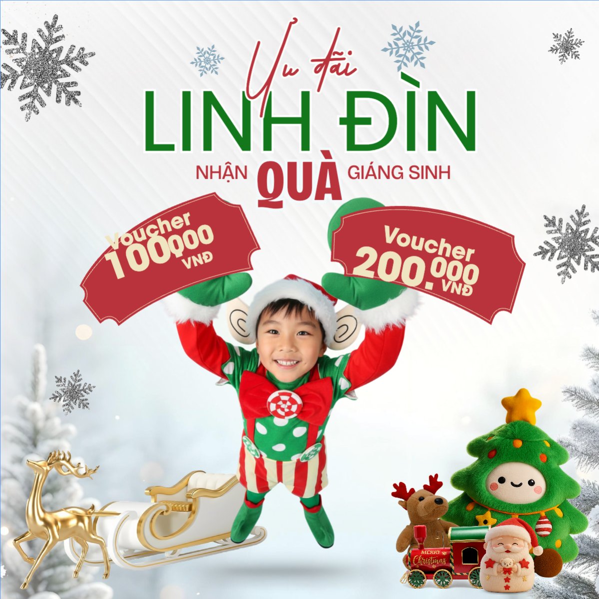 Mẫu Bài post MXH vuông Ưu đãi linh đình — LayerPic
