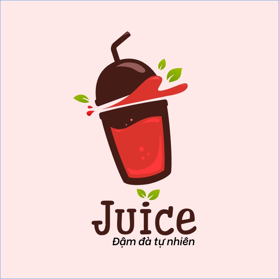 Mẫu Logo Nước uống, juice, giải khát, F&B, drink,ly trà sữa, trà sữa,sinh tố — LayerPic