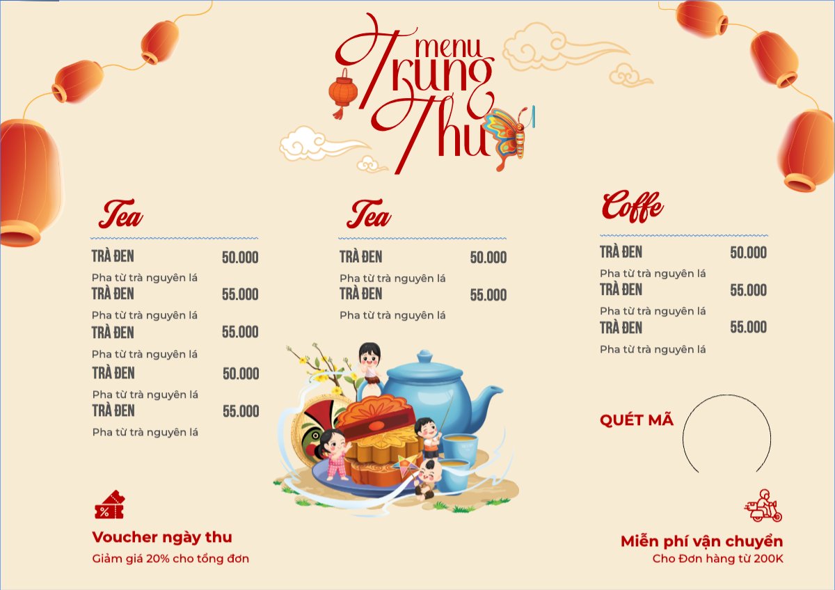 Trung thu, Tết Đoàn Viên, mid-autumn festival, nước uống, drink, ẩm thực, food, dễ thương, cute, chibi, hoạt hình, cartoon