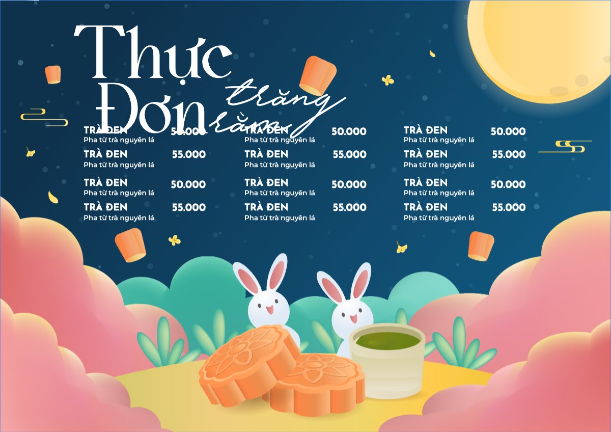 Trung thu, Tết Đoàn Viên, mid-autumn festival, nước uống, drink, ẩm thực, food, dễ thương, cute, chibi, hoạt hình, cartoon