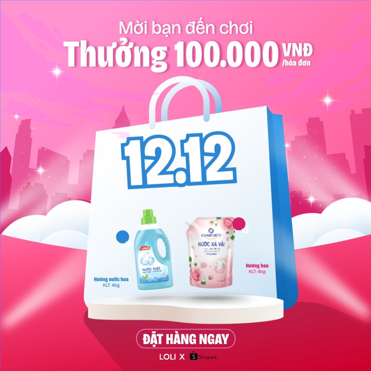 Mẫu Bài post MXH vuông Mời bạn đến chơi thưởng 100000 — LayerPic