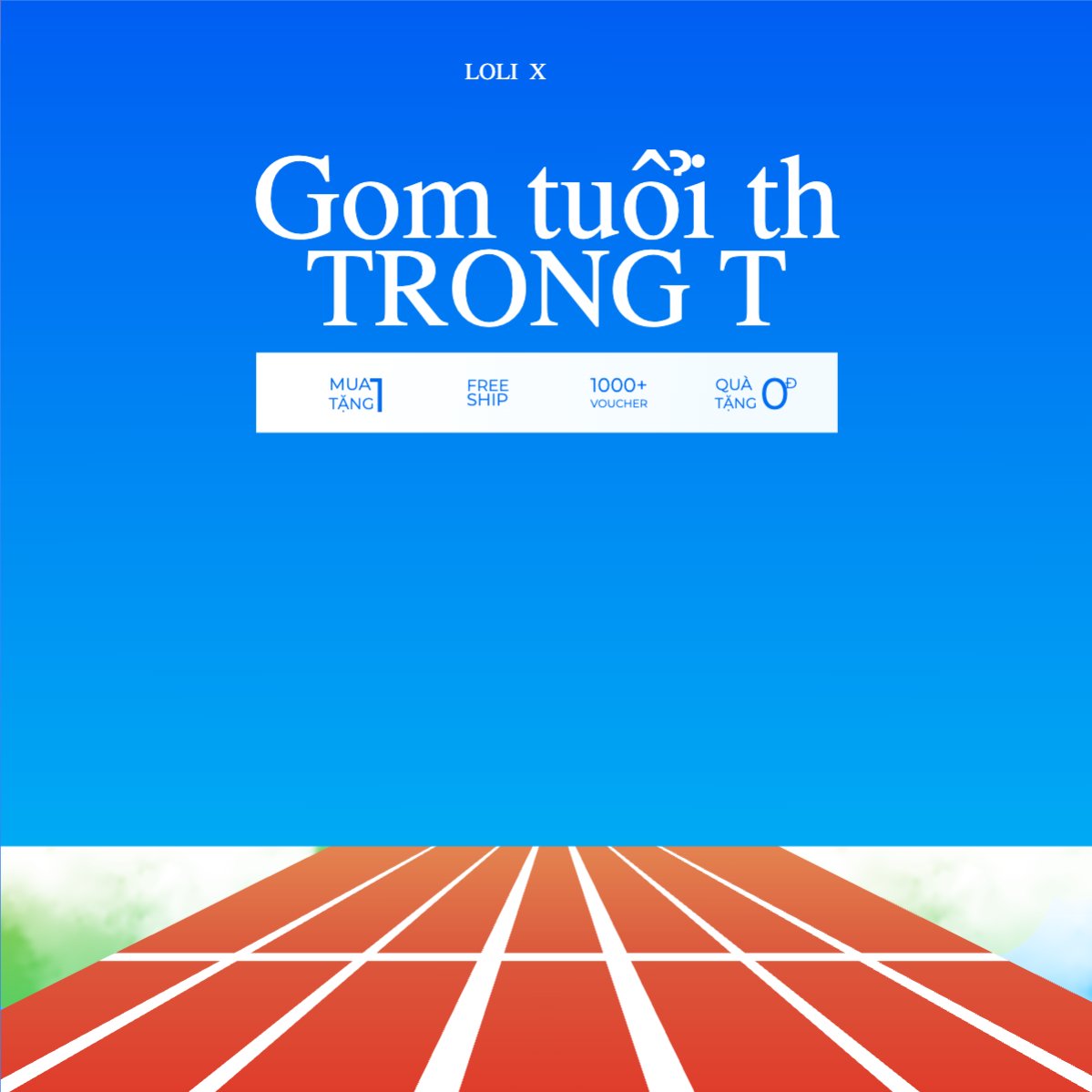 Mẫu Bài post MXH vuông Gom tuổi thơ trong tay — LayerPic