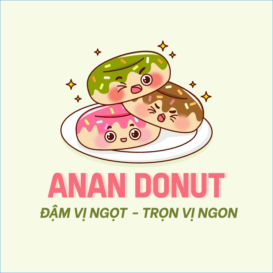 Mẫu Logo Đồ ăn, food, thực phẩm, ẩm thực, món ăn, F&B, thức ăn, donut, cake, bánh ngọt — LayerPic