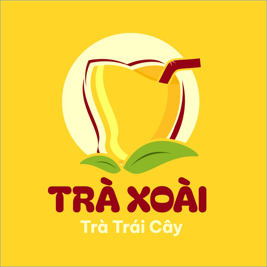 Mẫu Logo Nước uống, juice, giải khát, F&B, drink,Xoài, mango — LayerPic
