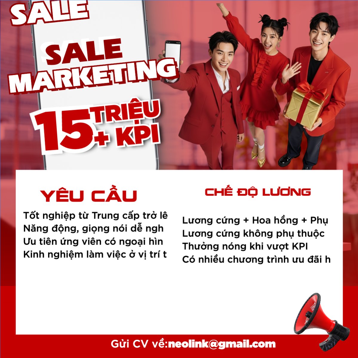 Mẫu Bài post MXH vuông Sale marketing — LayerPic