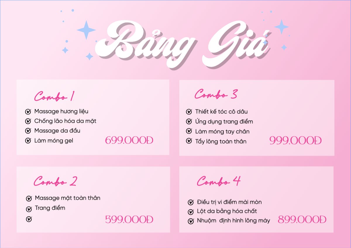 Tiệm tóc, tiệm cắt tóc, salon, nail, spa, beauty, làm đẹp, thẩm mỹ