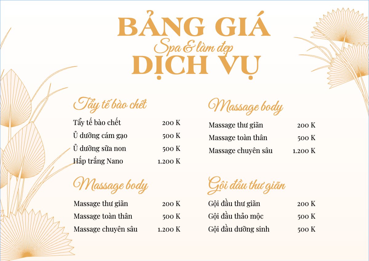 Tiệm tóc, tiệm cắt tóc, salon, nail, spa, beauty, làm đẹp, thẩm mỹ