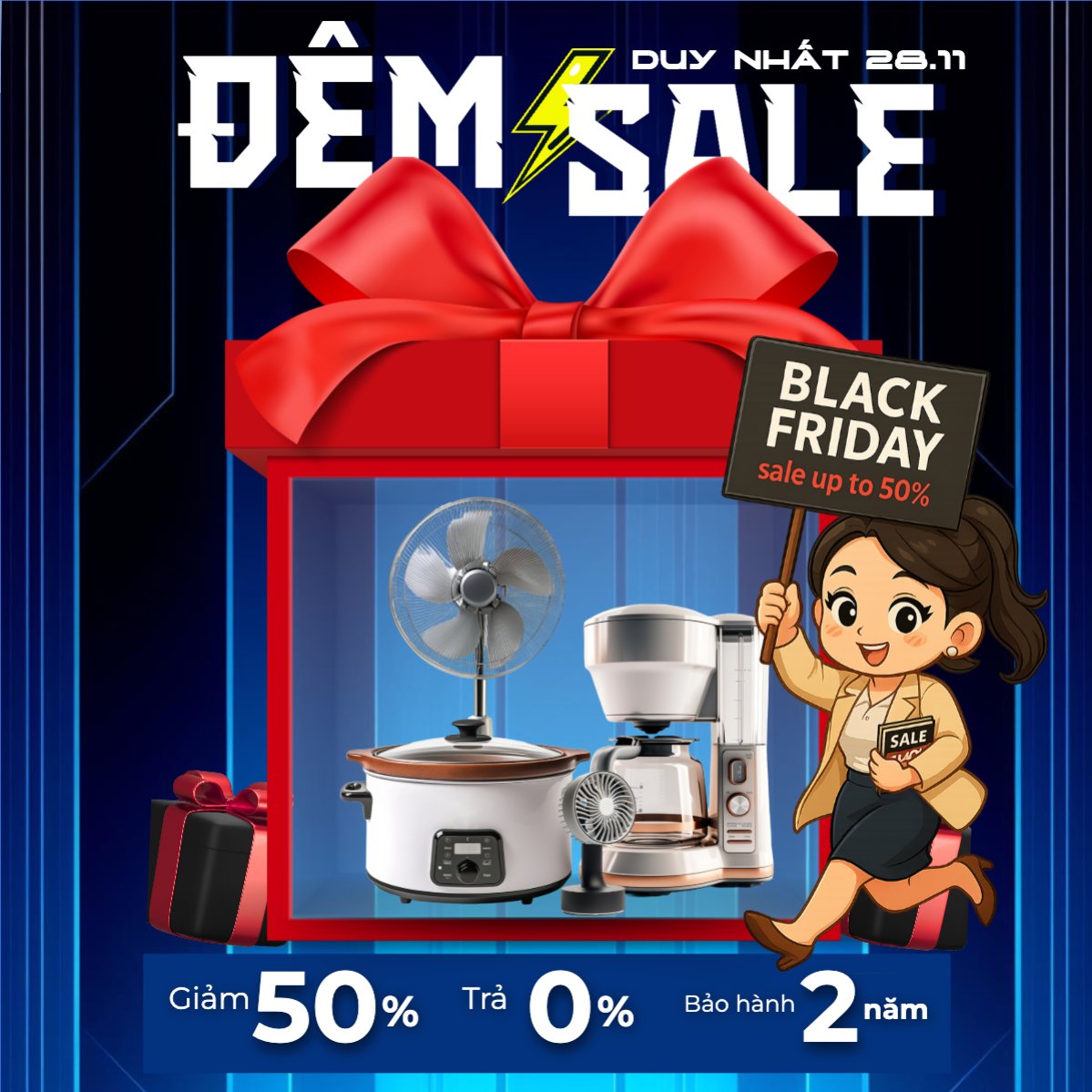 Đêm sale duy nhất 28.11