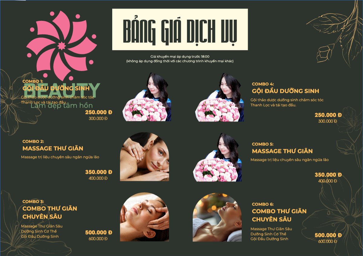 Tiệm tóc, tiệm cắt tóc, salon, nail, spa, beauty, làm đẹp, thẩm mỹ