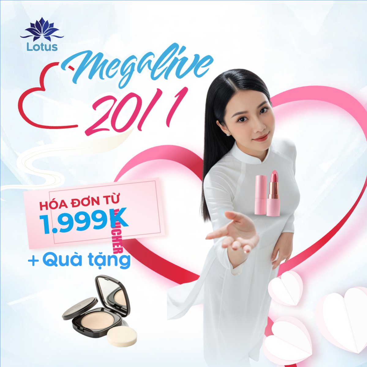 Mẫu Bài post MXH vuông Chương trình giảm giá 20/11 — LayerPic