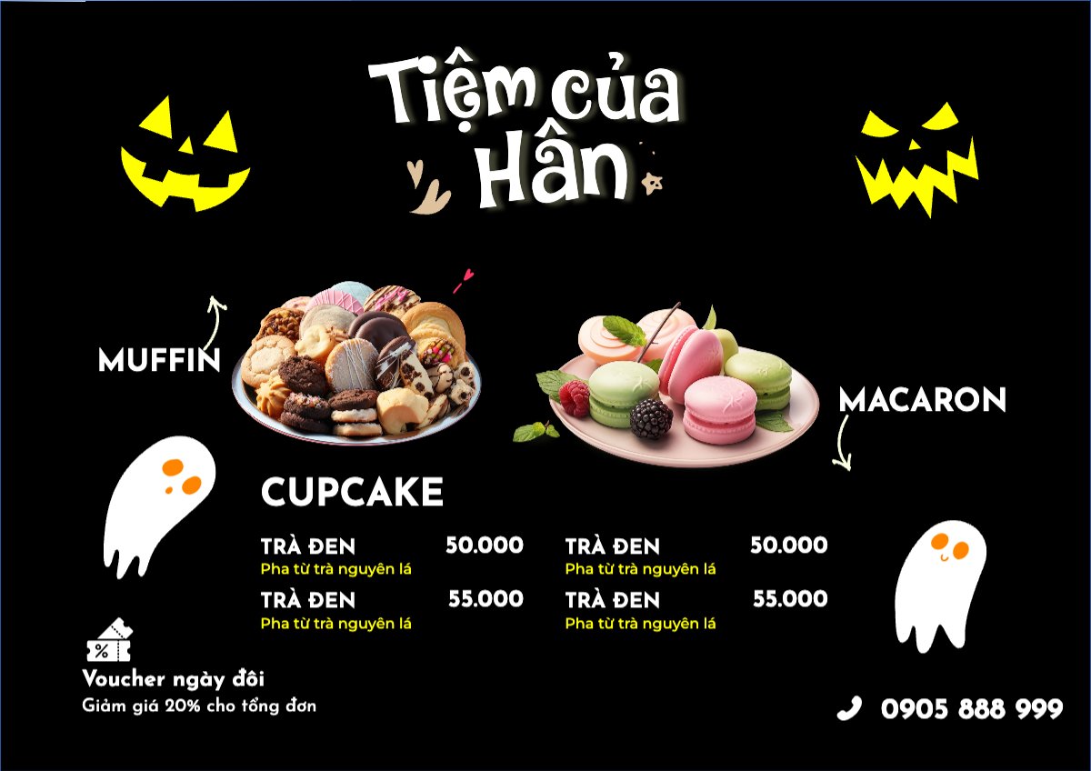 Halloween, đồ ăn, food, thực phẩm, ẩm thực, món ăn, F&B, cake, bánh