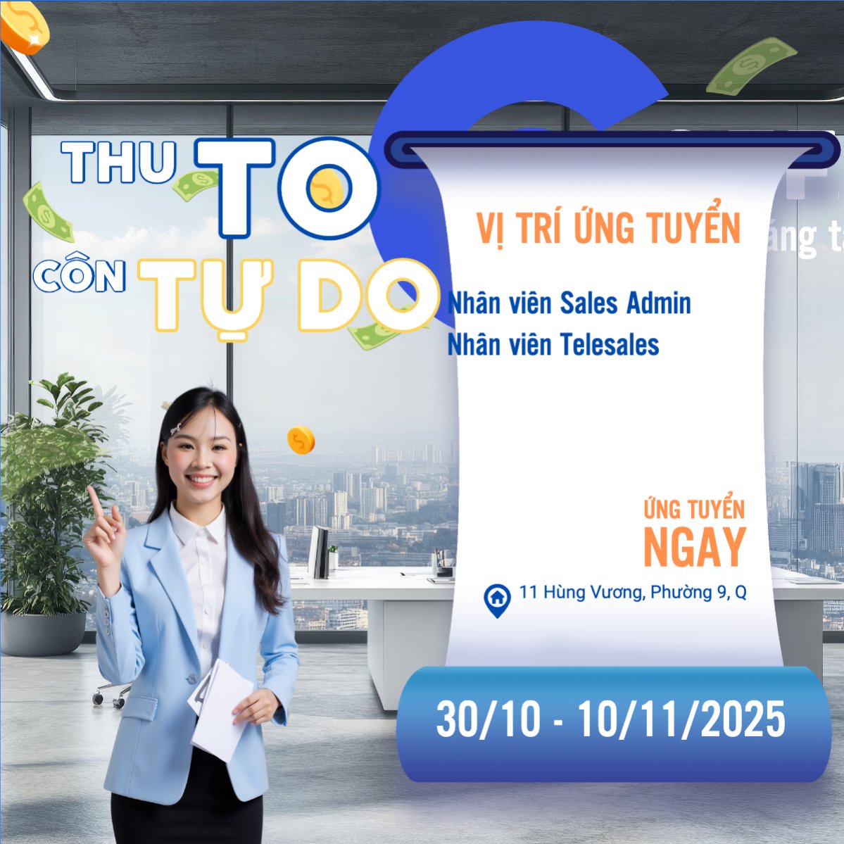 Mẫu Bài post MXH vuông Văn phòng, office, sự kiện, event, education, kinh doanh, business, hiện đại, sang trọng, modern — LayerPic