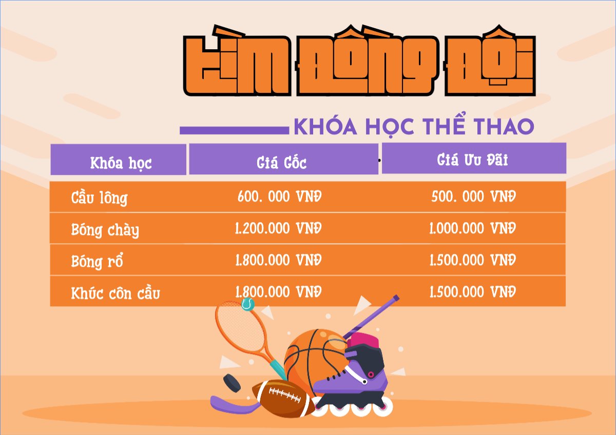 Mẫu Menu tờ rời (ngang) Giáo dục, education, school, trường học, thể thao,sport — LayerPic