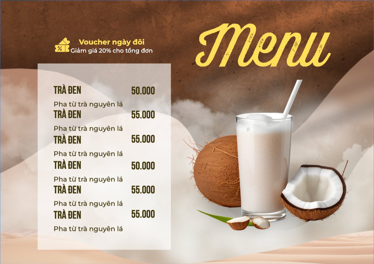 Nước uống, juice, giải khát, F&B, drink, nước ép, smoothie, sinh tố