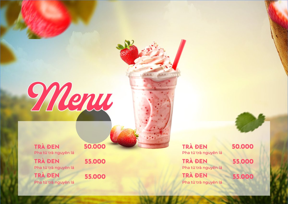 Nước uống, juice, giải khát, F&B, drink, nước ép, smoothie, sinh tố, đá xay