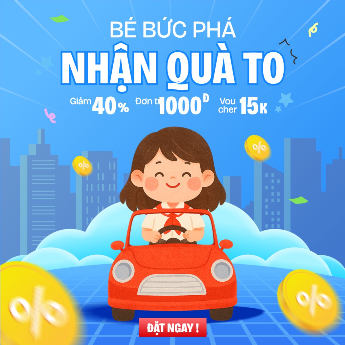 Mẫu Bài post MXH vuông Tựu trường, nhập học, văn phòng phẩm, giáo dục, education, school, trường học, hiện đại, modern — LayerPic