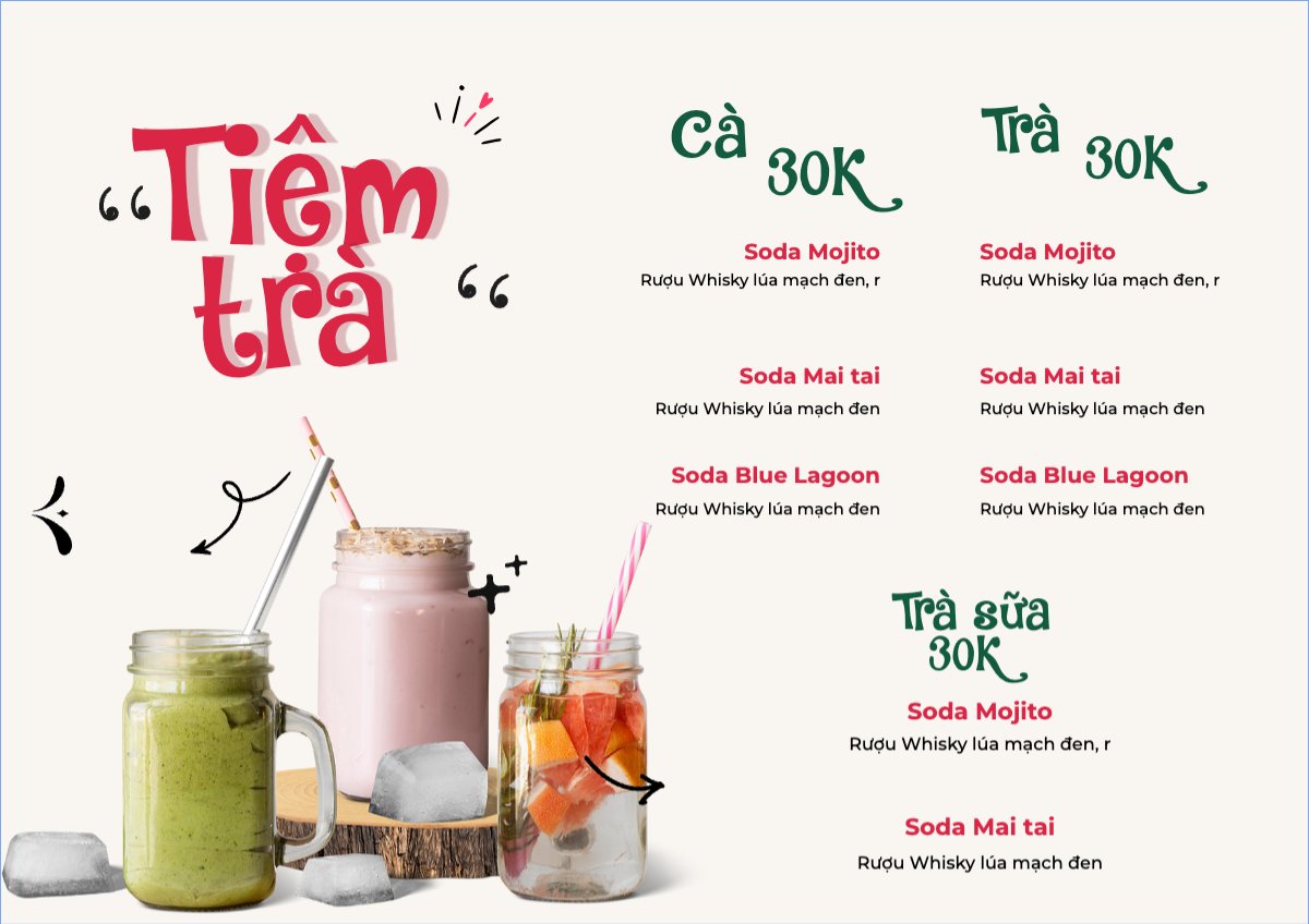 Nước uống, juice, giải khát, F&B, drink, nước ép, smoothie, sinh tố, đá xay