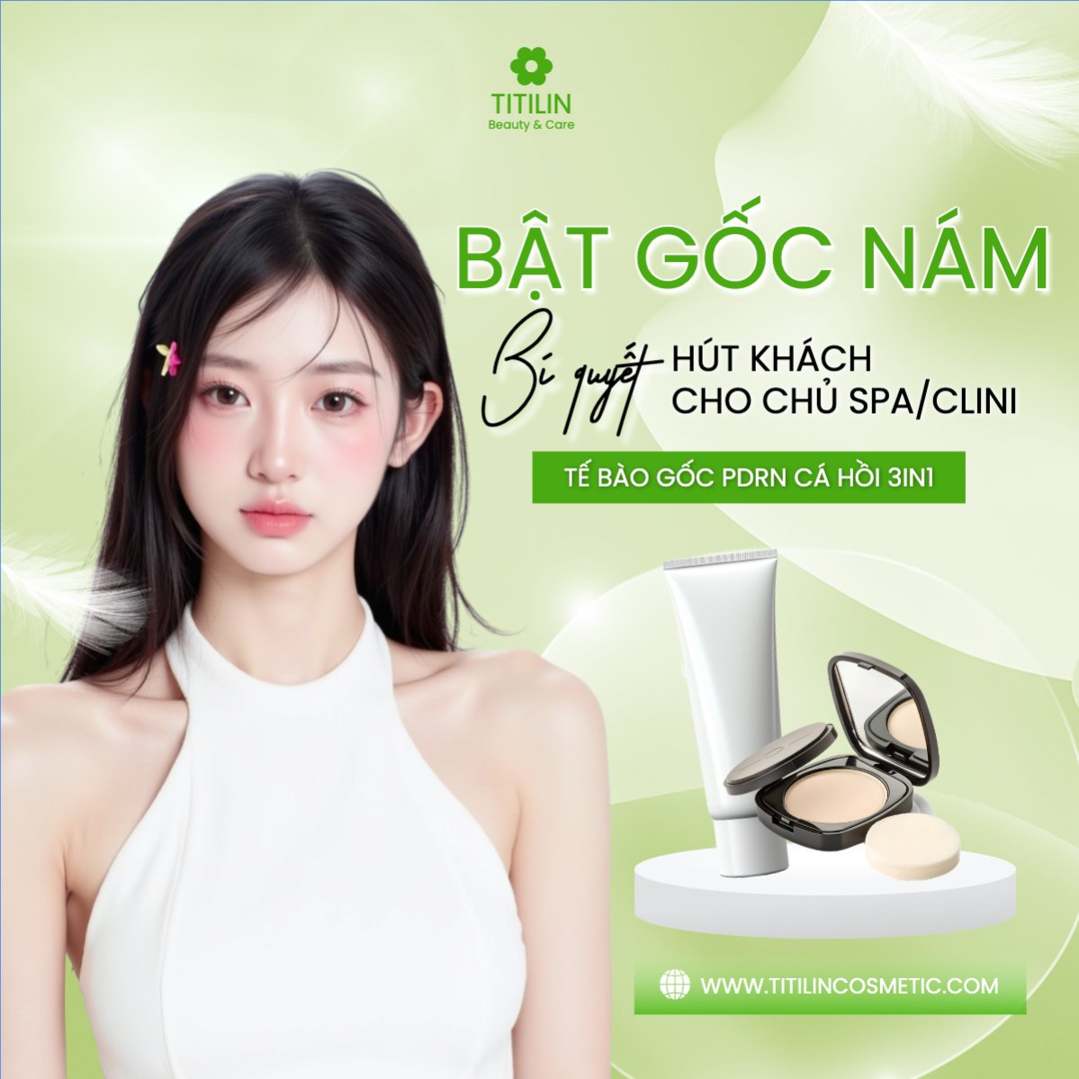 Mẫu Bài post MXH vuông Mỹ phẩm, trang điểm, make up, spa, beauty, làm đẹp, thẩm mỹ, cosmetic, hiện đại, morden — LayerPic