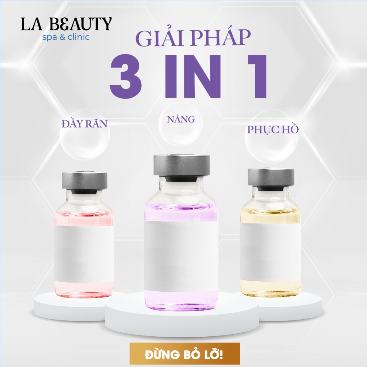 Mẫu Bài post MXH vuông Spa, beauty, làm đẹp, thẩm mỹ, cosmetics, hiện đại, morden — LayerPic