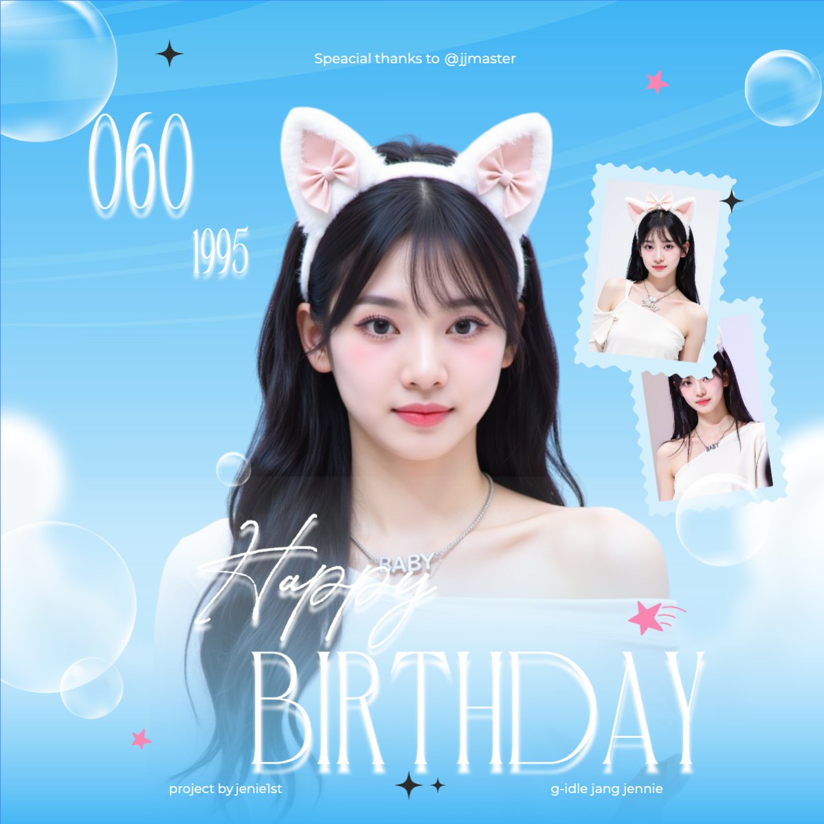 Mẫu Bài post MXH vuông Kpop, idol, thần tượng, sinh nhật, birthday, âm nhạc, music, sự kiện, event, giải trí — LayerPic