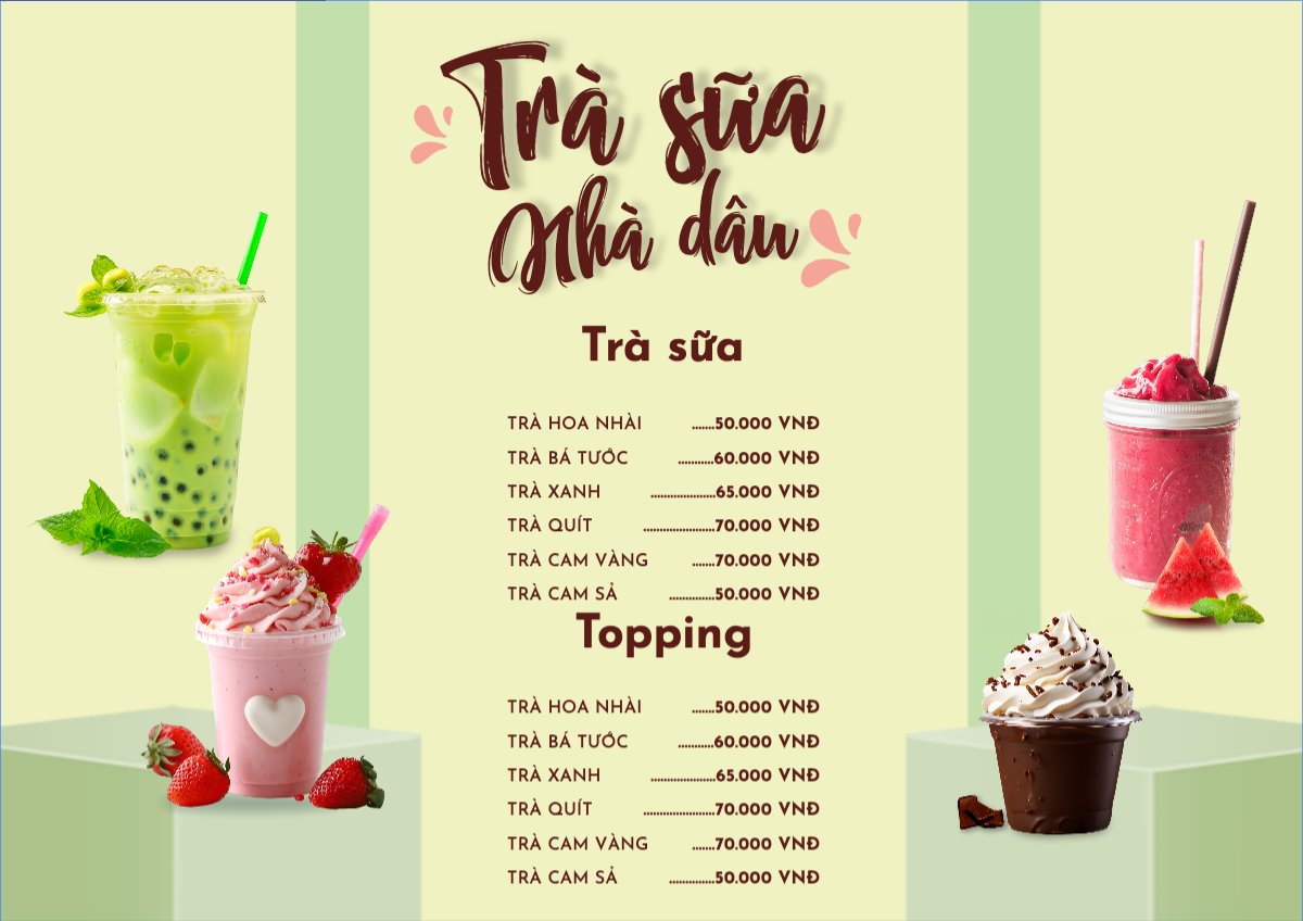 Nước uống, juice, giải khát, F&B, drink, nước ép, sinh tố, smoothie