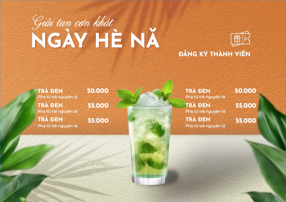 Nước uống, juice, giải khát, F&B, drink, nước ép