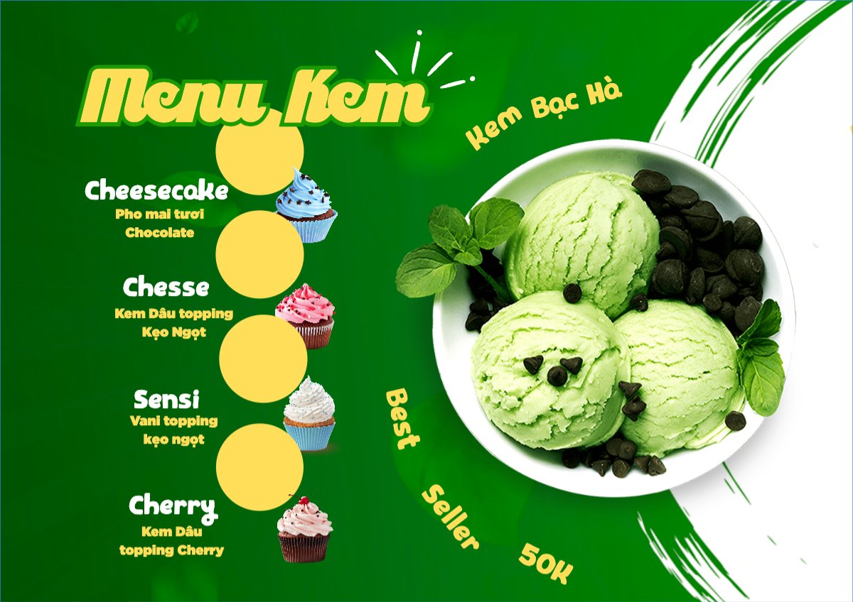 Đồ ăn, food, thực phẩm, ẩm thực, món ăn, F&B, nhà hàng, thức ăn, kem, ice-cream