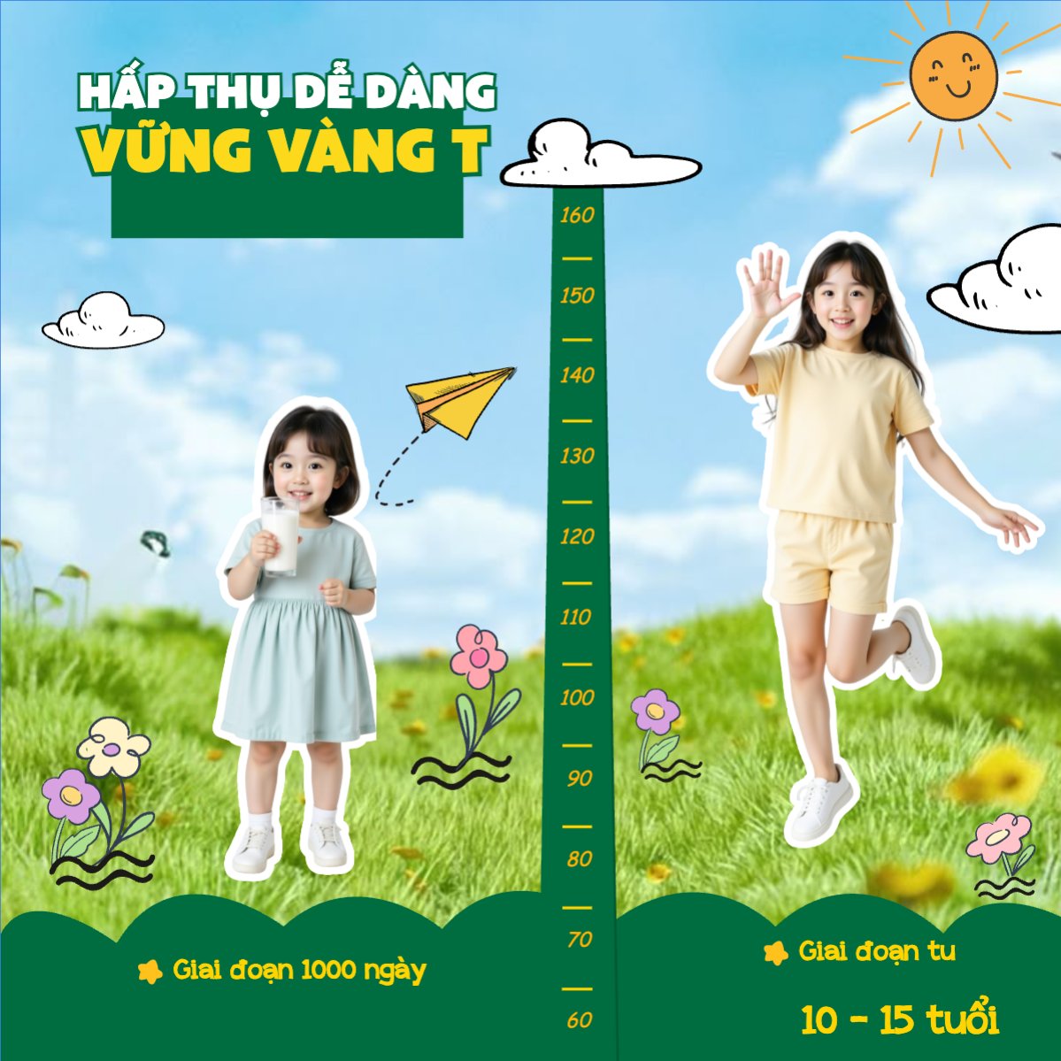 Mẫu Bài post MXH vuông Quốc tế thiếu nhi, trẻ em,1/6, International Children's Day, children , sự kiện, event, chương trình, sale, giải trí, entertainment — LayerPic