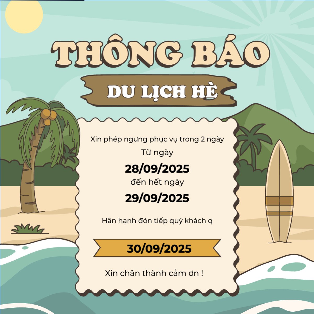 Mẫu Bài post MXH vuông Team building, company trip, thông báo, du lịch, travel, tourism, trải nghiệm, khám phá — LayerPic