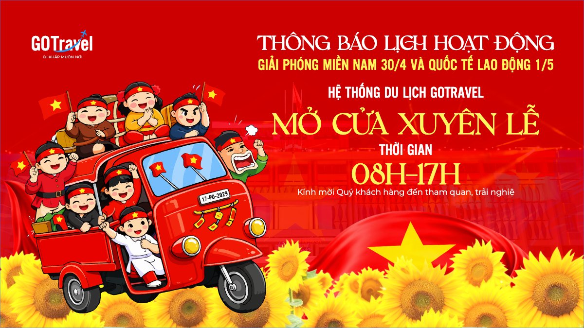 Mẫu Bài post MXH (16:9) Hoạt động xuyên lễ — LayerPic
