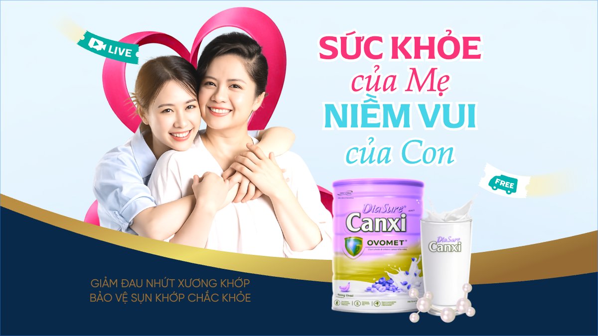 Mẫu Bài post MXH (16:9) Sức khỏe của mẹ là niềm vui của con — LayerPic