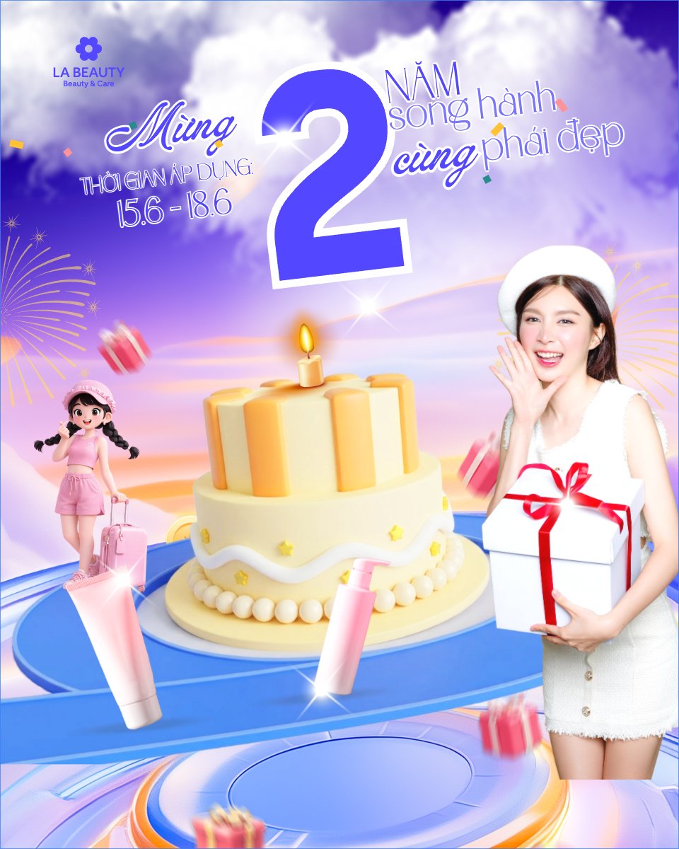 Mừng 2 năm song hành cùng phái đẹp
