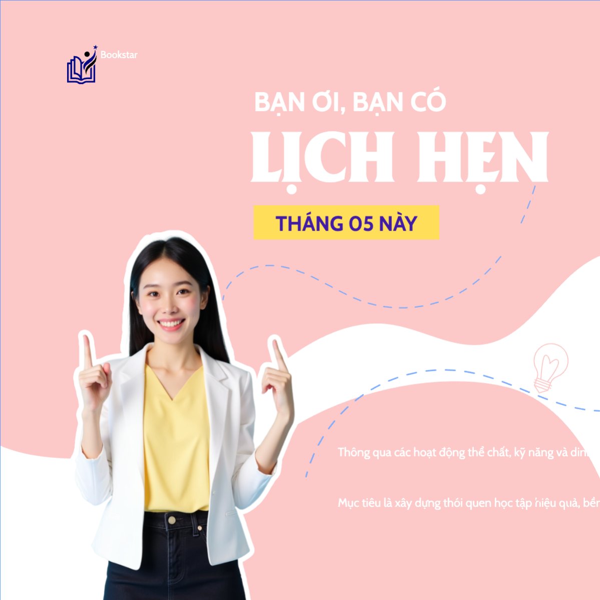 Mẫu Bài post MXH vuông Giáo dục, education, học sinh, sinh viên, student, thông báo — LayerPic