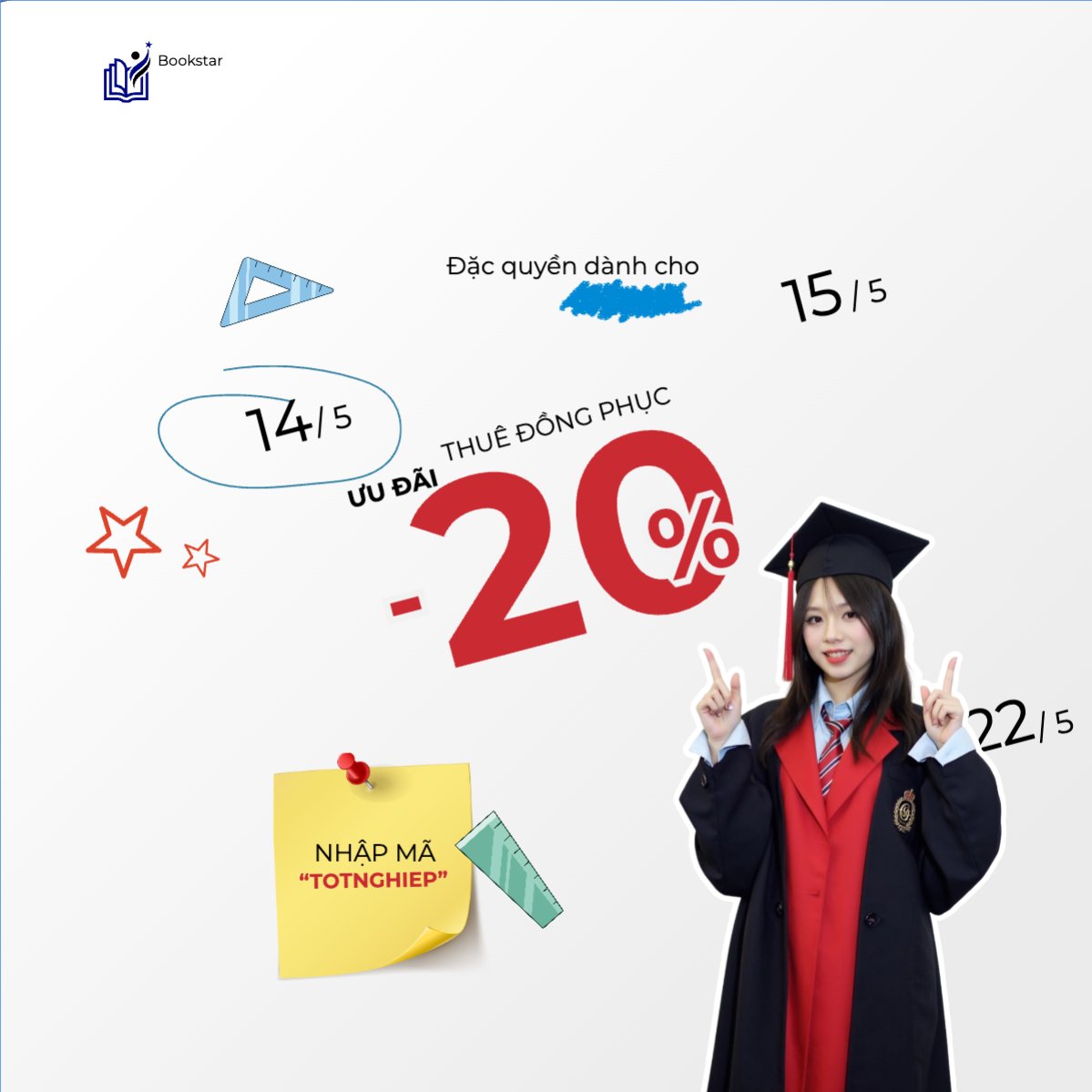 Mẫu Bài post MXH vuông Xét tuyển, tuyển sinh, tựu trường, nhập học, giáo dục, education, school, trường học, ngoại ngữ — LayerPic