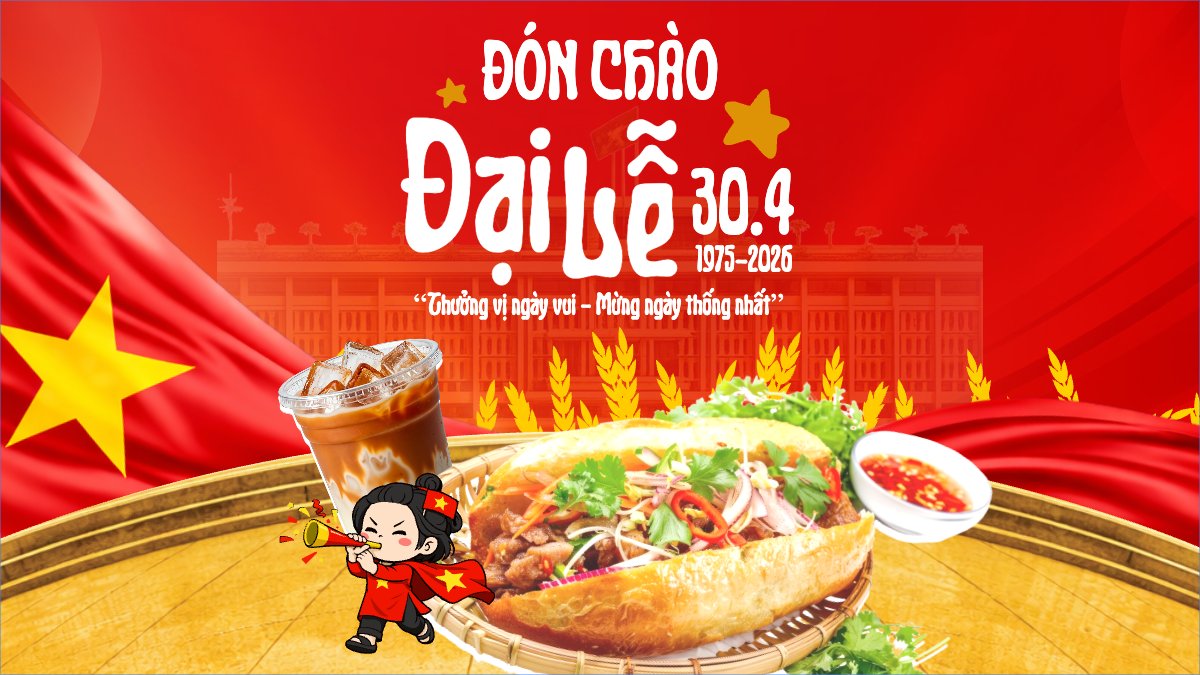 Đón chào Đại Lễ 30/4