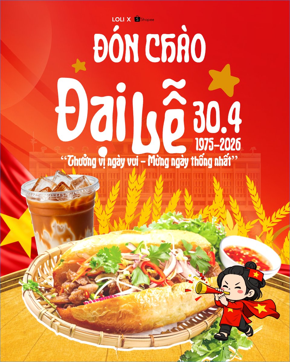 Đón chào Đại Lễ 30/4